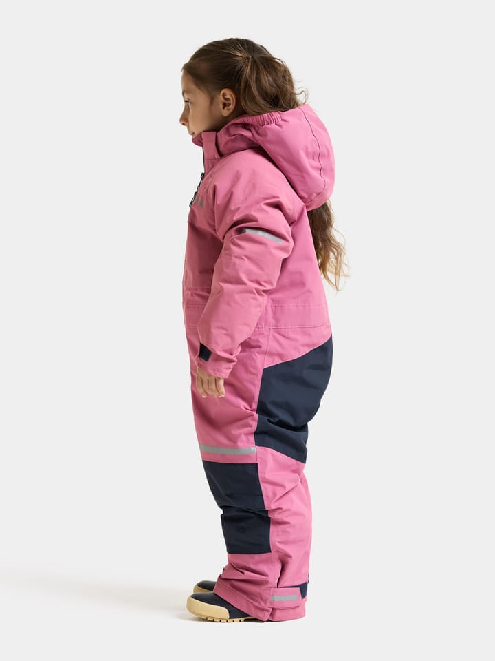 Didriksons Kids' Falken Coverall Heather Pink Didriksons