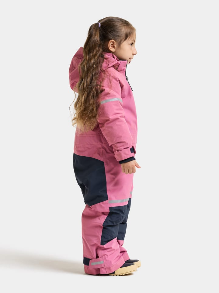 Didriksons Kids' Falken Coverall Heather Pink Didriksons