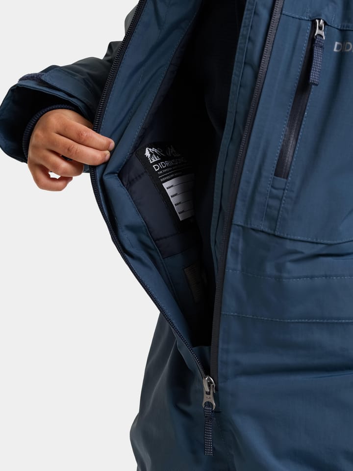 Didriksons Kids' Falken Coverall Mountain Blue Didriksons
