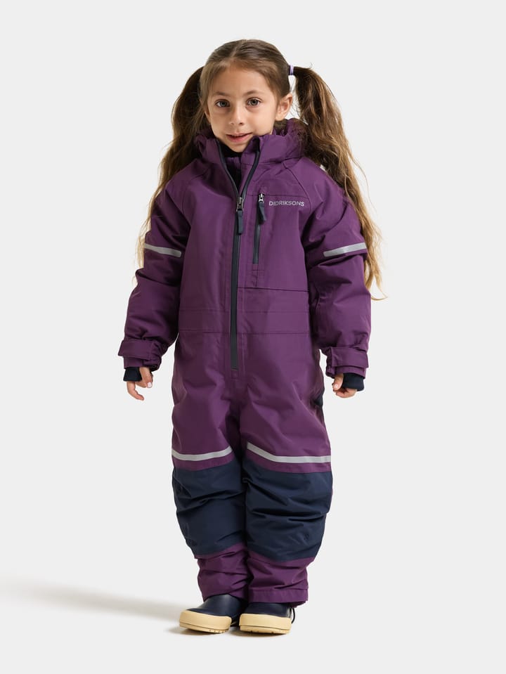 Didriksons Kids' Falken Coverall Northen Purple Didriksons