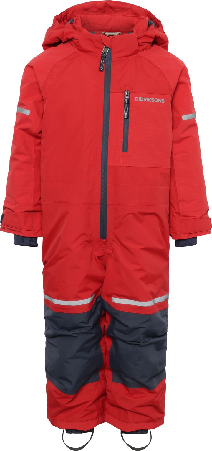Didriksons Kids' Falken Coverall Pomme Red Didriksons