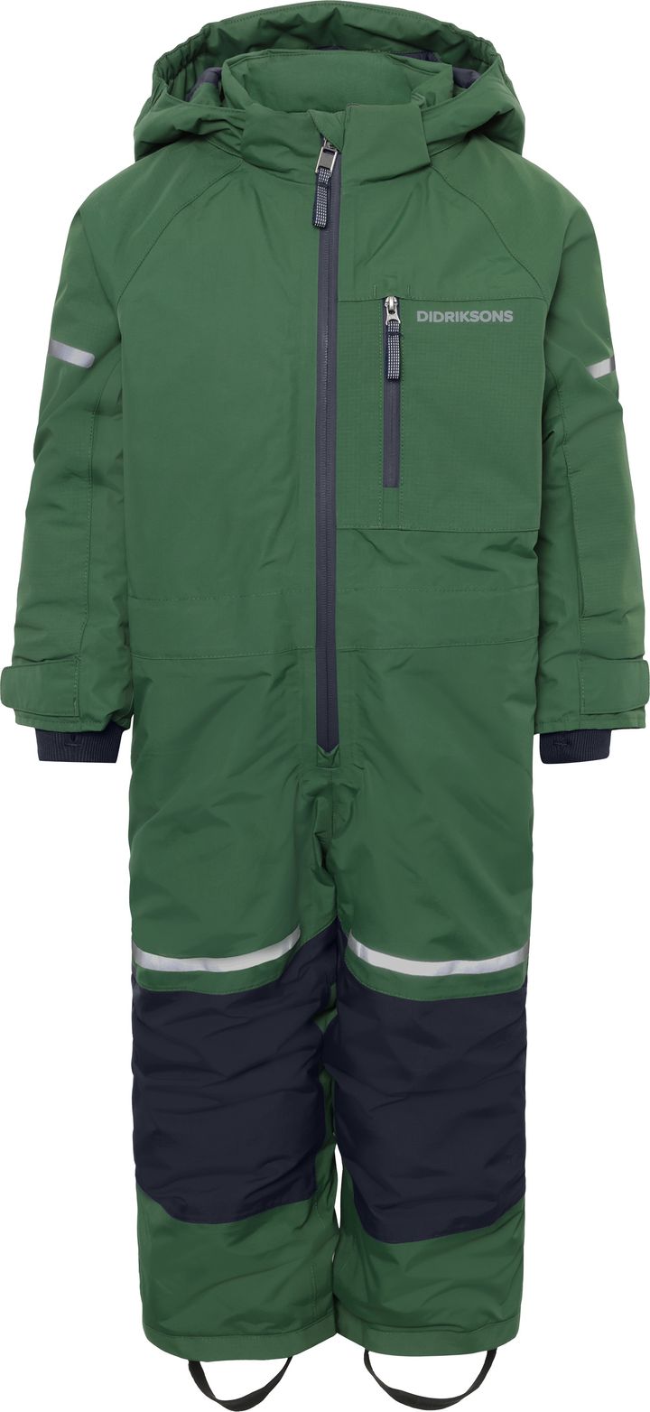 Didriksons Kids' Falken Coverall Pine Green Didriksons
