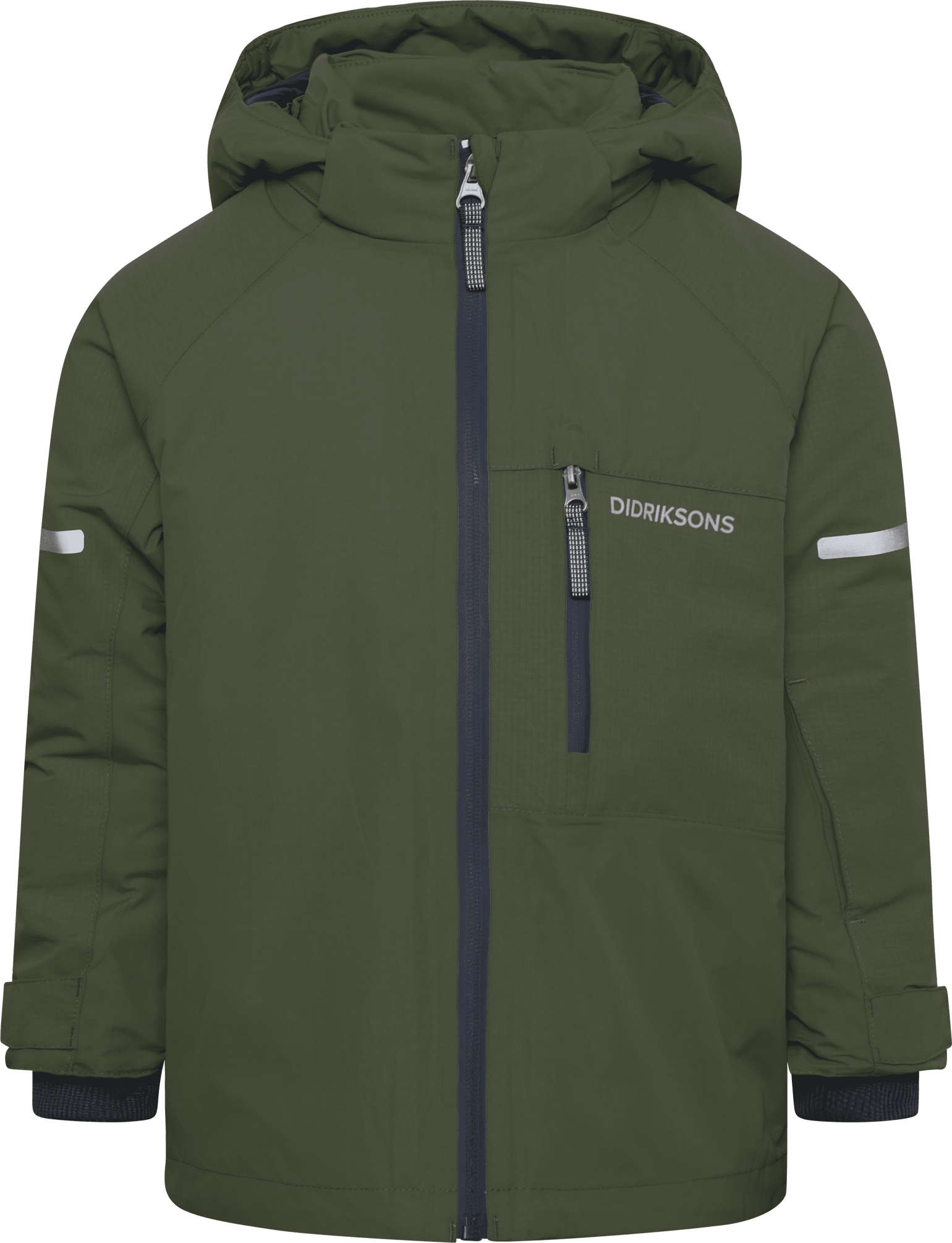 Didriksons Kids' Falken Jacket Deep Green