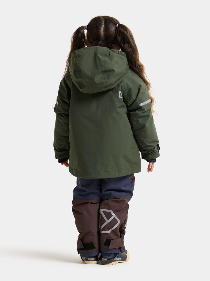 Didriksons Kids' Falken Jacket Deep Green Didriksons