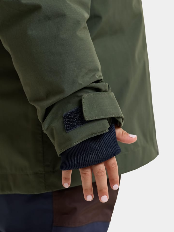 Didriksons Kids' Falken Jacket Deep Green Didriksons