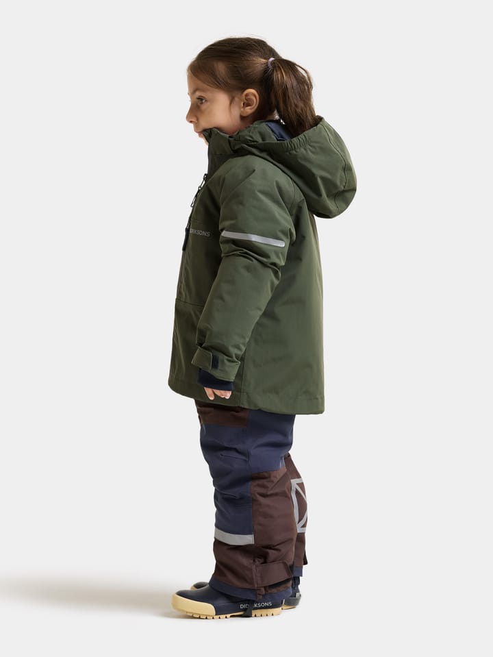 Didriksons Kids' Falken Jacket Deep Green Didriksons