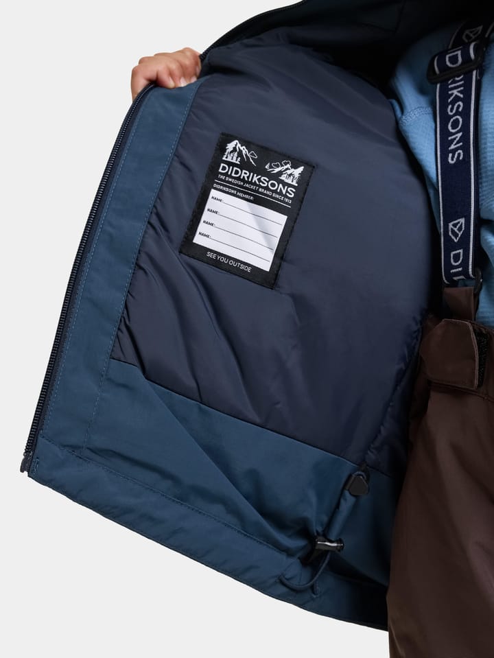 Didriksons Kids' Falken Jacket Mountain Blue Didriksons
