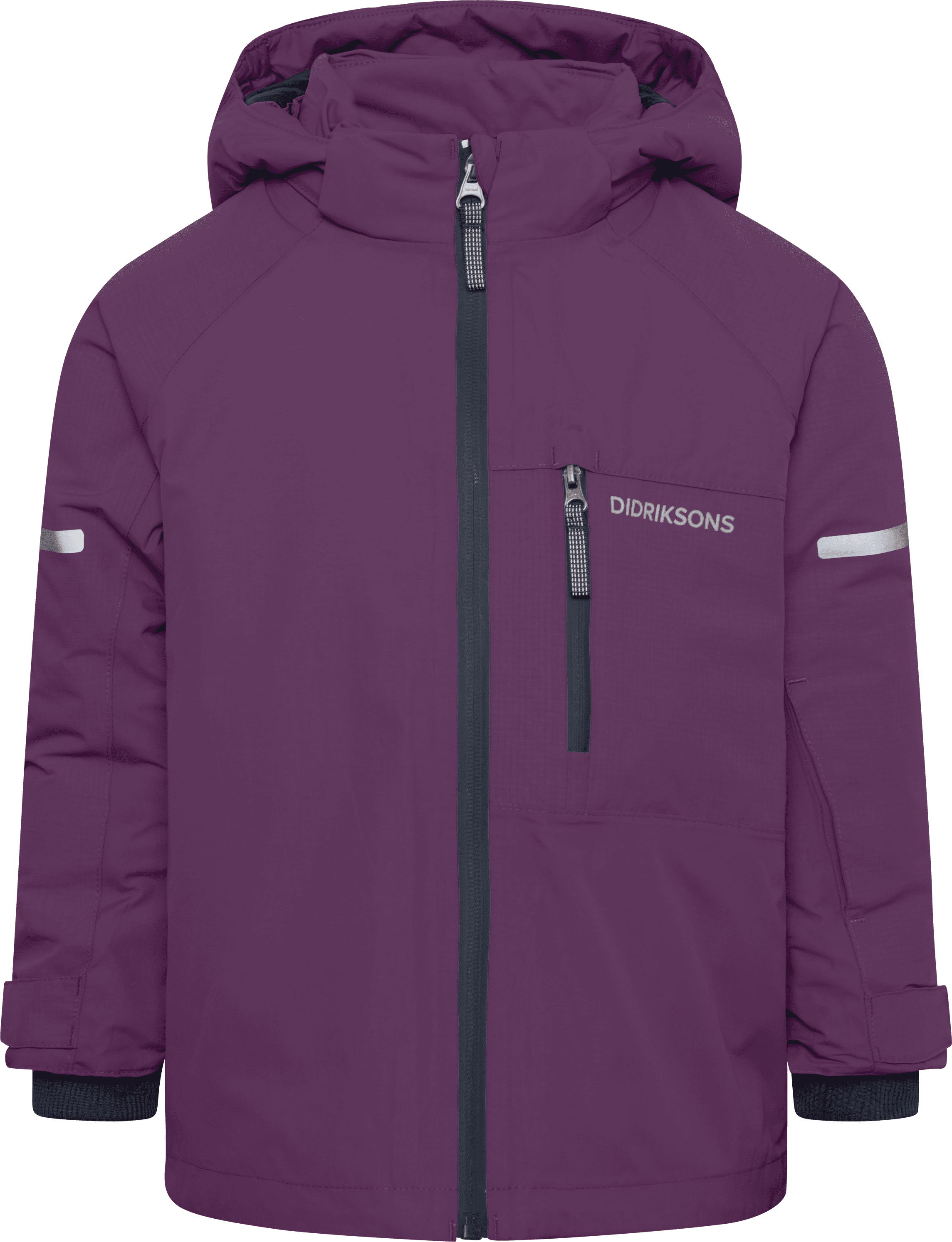 Didriksons Kids' Falken Jacket Northen Purple
