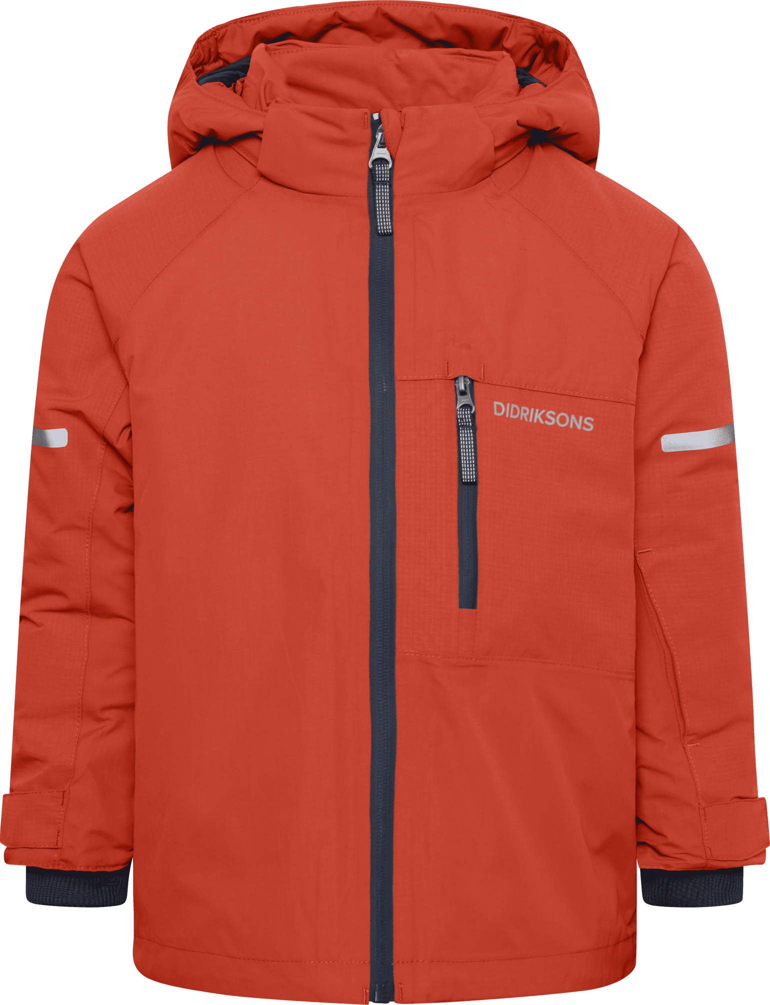 Didriksons Kids' Falken Jacket Rust