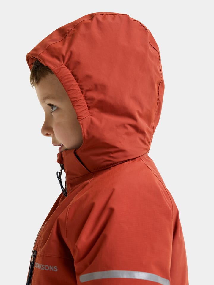 Didriksons Kids' Falken Jacket Rust Didriksons