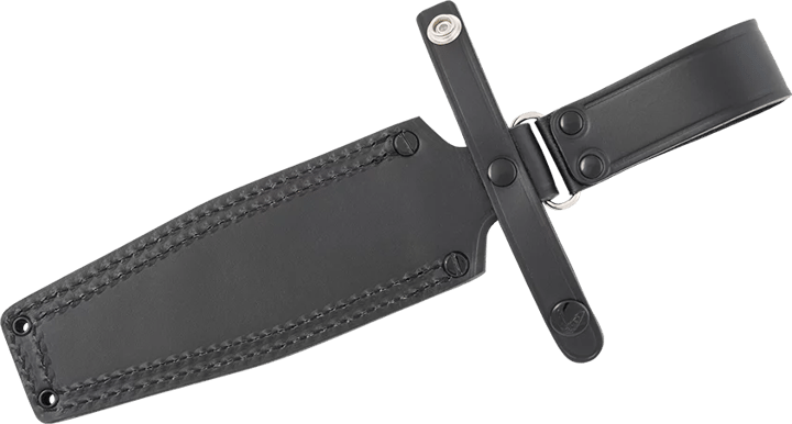 Fällkniven A1 With Leather Sheath Black Fällkniven