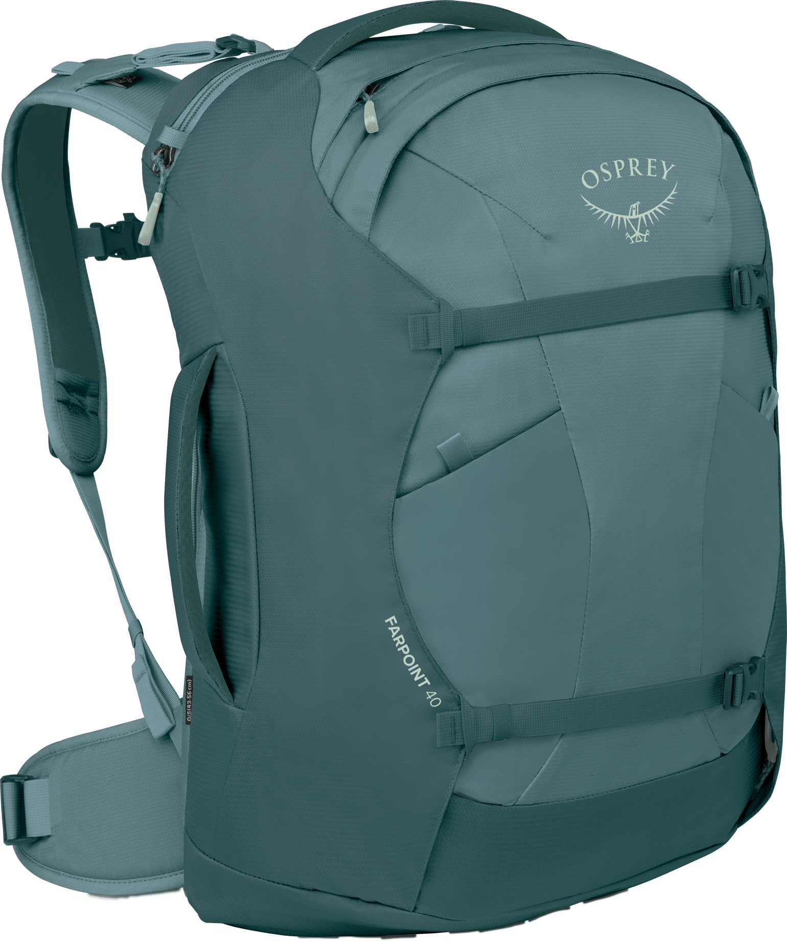 Osprey Men's Farpoint 40 Cascade Blue/Torrent Blue