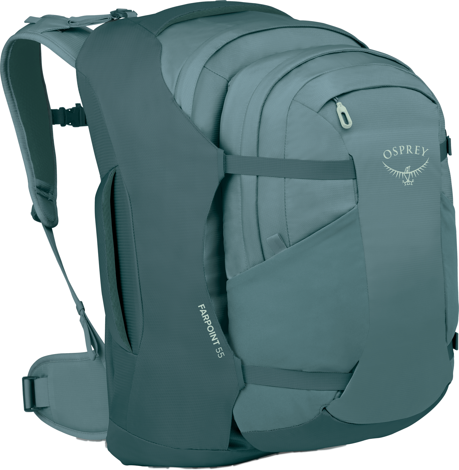 Osprey Men's Farpoint 55 Cascade Blue/Torrent Blue