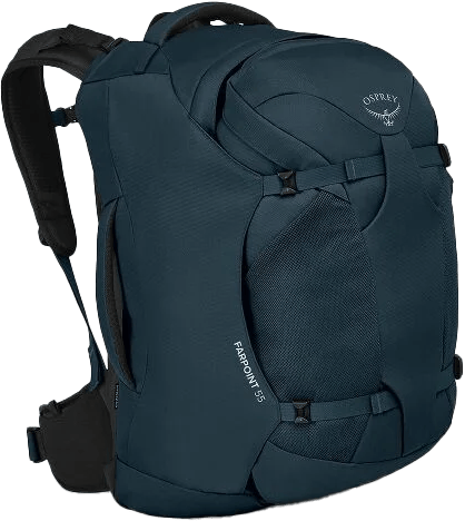Osprey Men's Farpoint 55 Travel Pack Muted Space Blue Osprey