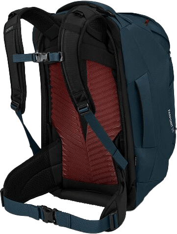 Osprey Men's Farpoint 55 Travel Pack Muted Space Blue Osprey Osprey Men's Farpoint 55 Travel Pack Muted Space Blue Osprey
