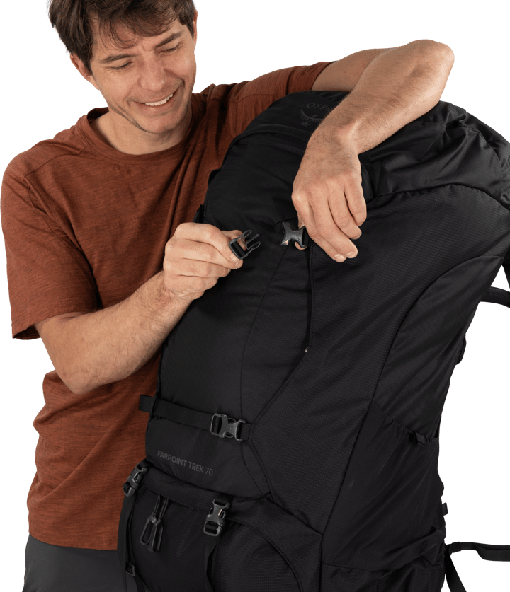 Osprey Men's Farpoint Trek 70 Black Osprey