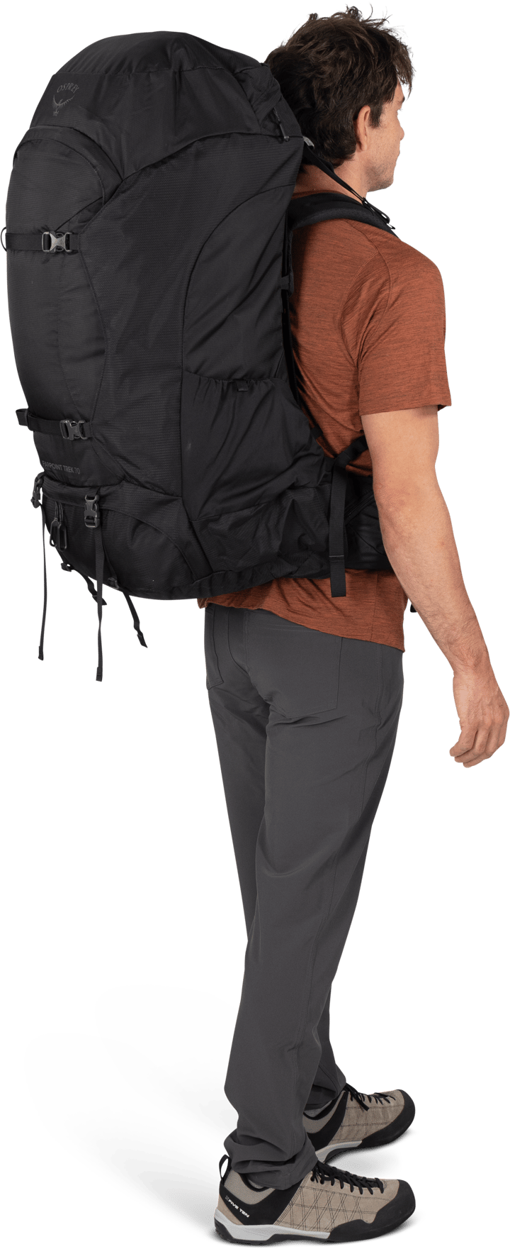 Osprey Men's Farpoint Trek 70 Black Osprey