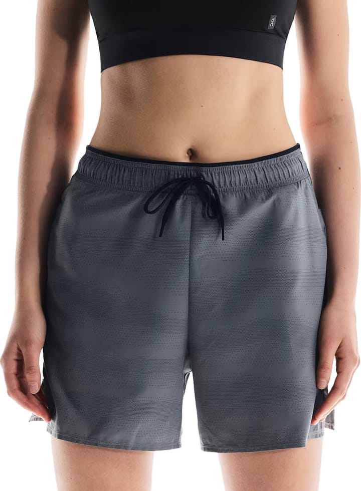 On Women's Trail Shorts Rock On