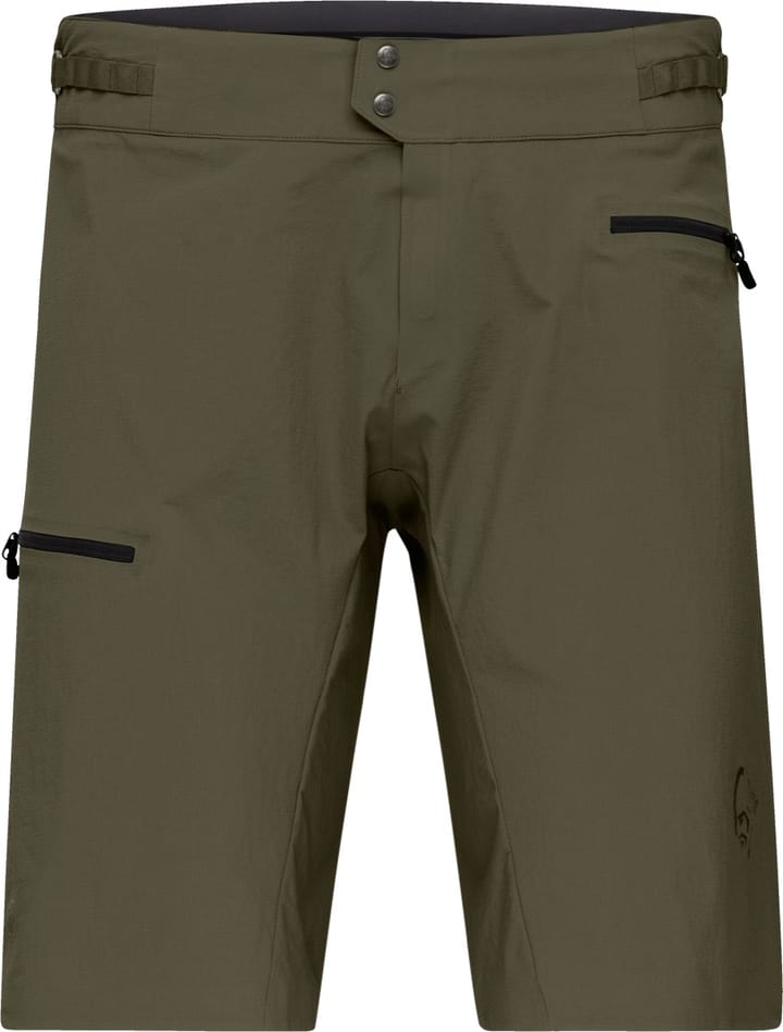 Norrøna Men's Fjørå Flex1 Light Shorts Olive Night Norrøna