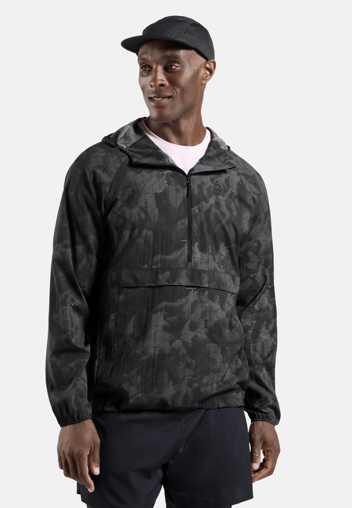 Odlo Men's Jacket Zeroweight Print Black Odlo