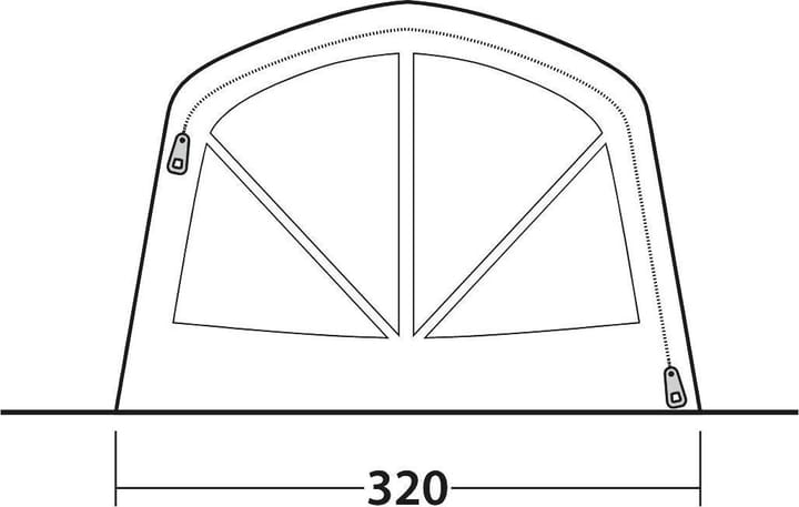 Outwell Iowa 5 Air Green Outwell