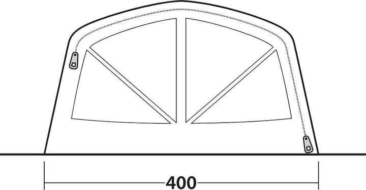 Outwell Boston 6 Air Tc Brown Outwell