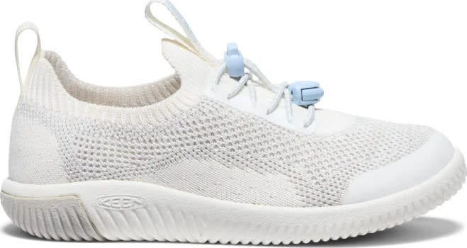 Keen Kid's KNX Knit Sneaker Star-white-skyway Keen