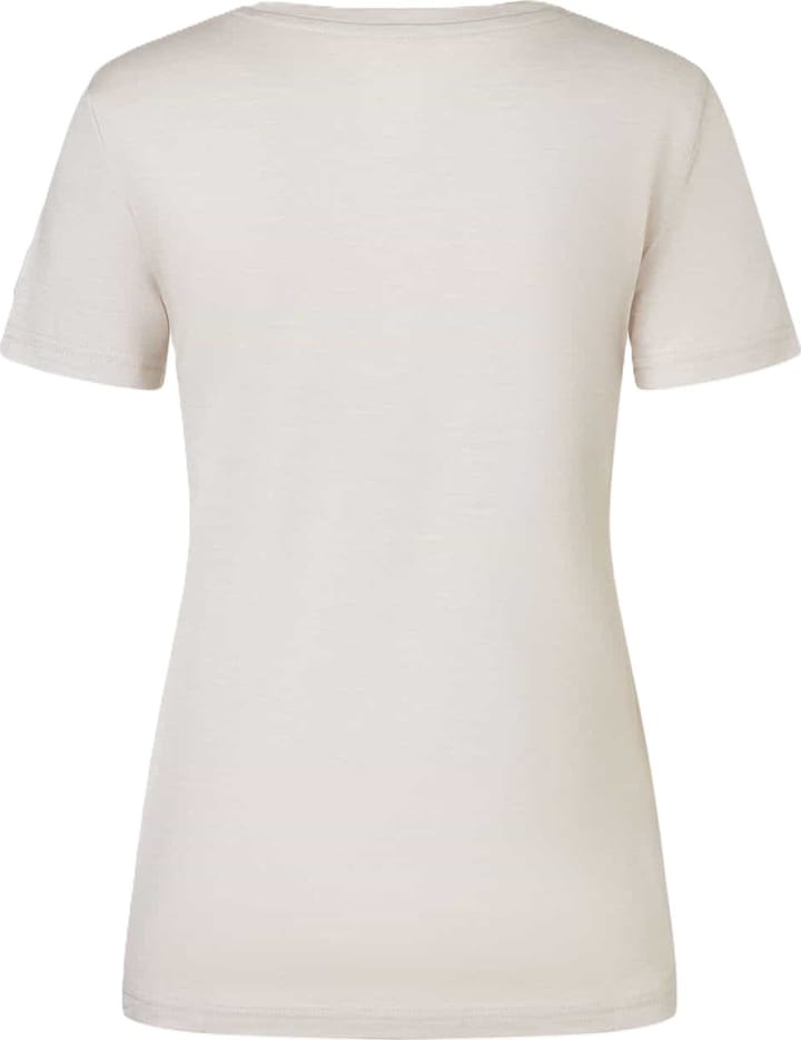 super.natural Women's Bandana Bio J Tee White Stone Melange/vintage Khaki Melange/kangaroo super.natural