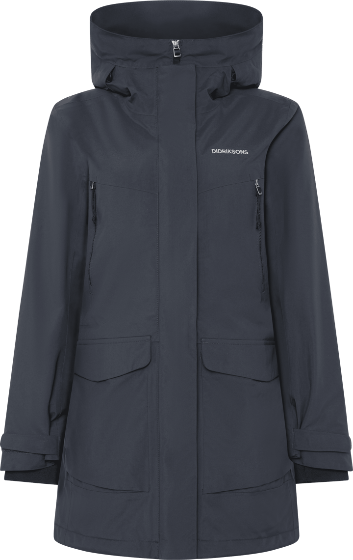 Didriksons Women's Felia Parka Dark Night Blue Didriksons