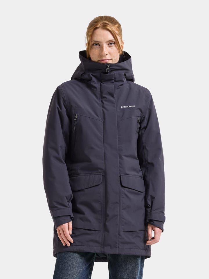 Didriksons Women's Felia Parka Dark Night Blue Didriksons