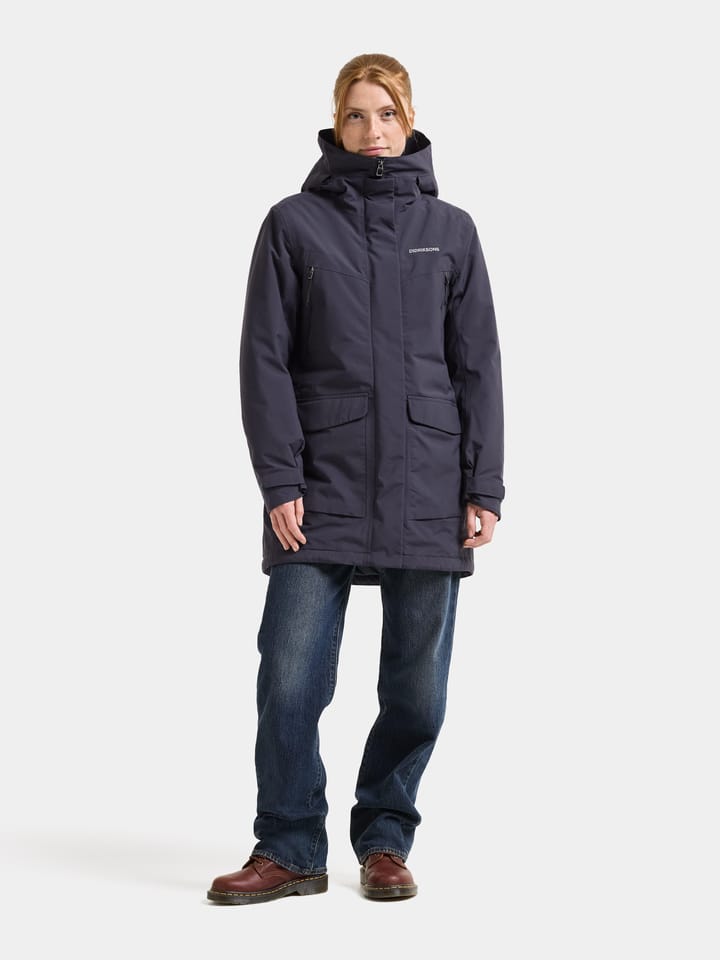 Didriksons Women's Felia Parka Dark Night Blue Didriksons
