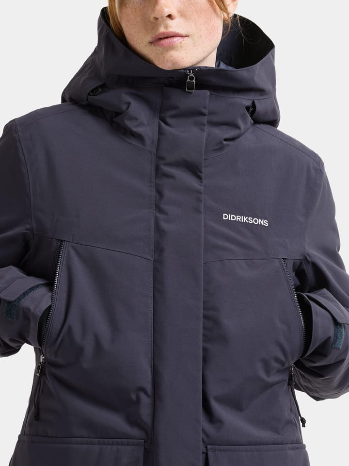 Didriksons Women's Felia Parka Dark Night Blue Didriksons