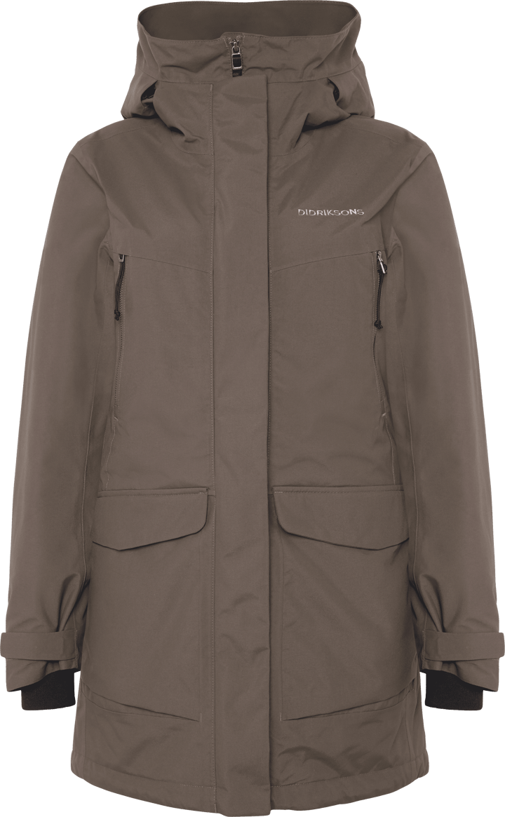Didriksons Women's Felia Parka Mocha Brown Didriksons