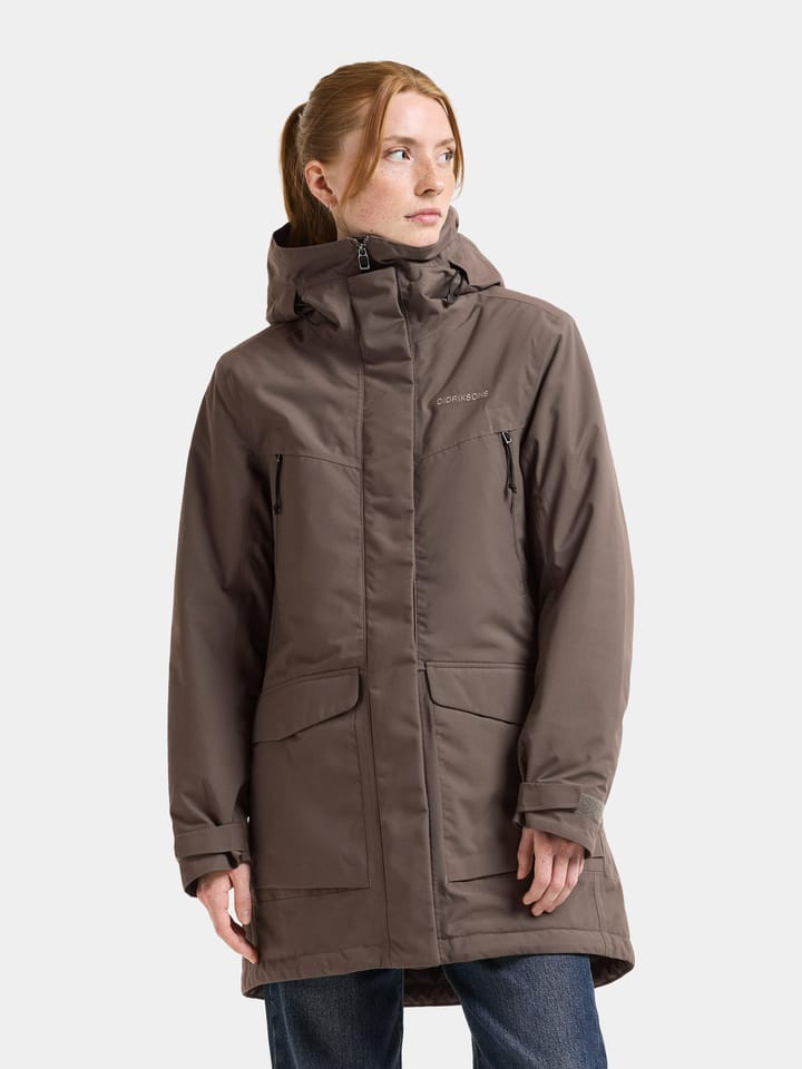 Didriksons Women's Felia Parka Mocha Brown Didriksons