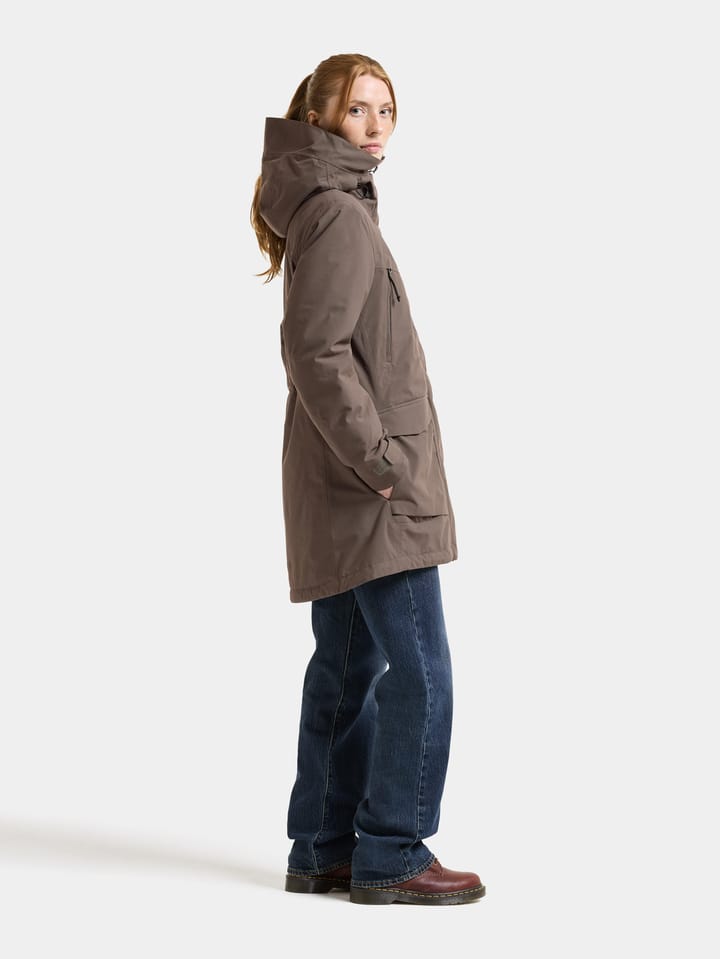 Didriksons Women's Felia Parka Mocha Brown Didriksons
