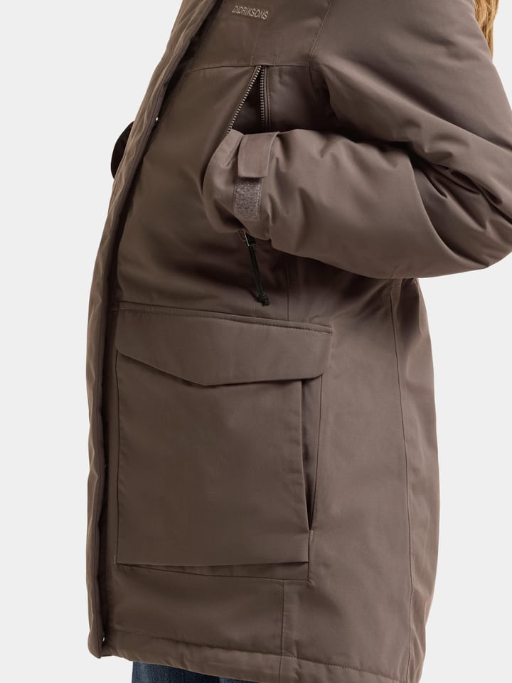 Didriksons Women's Felia Parka Mocha Brown Didriksons