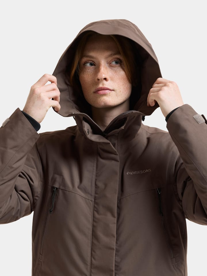 Didriksons Women's Felia Parka Mocha Brown Didriksons