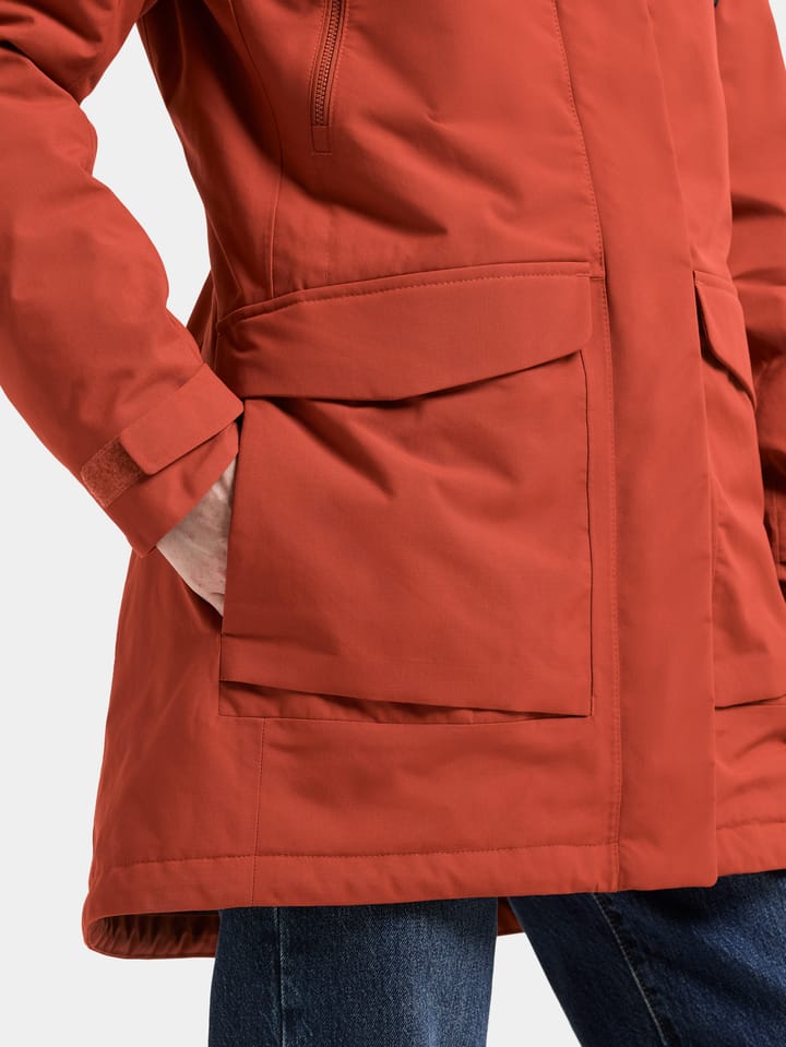 Didriksons Women's Felia Parka Rust Didriksons