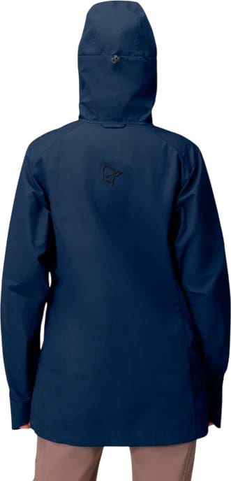 Norrøna Women's Femund Cotton Anorak Navy Blazer Norrøna