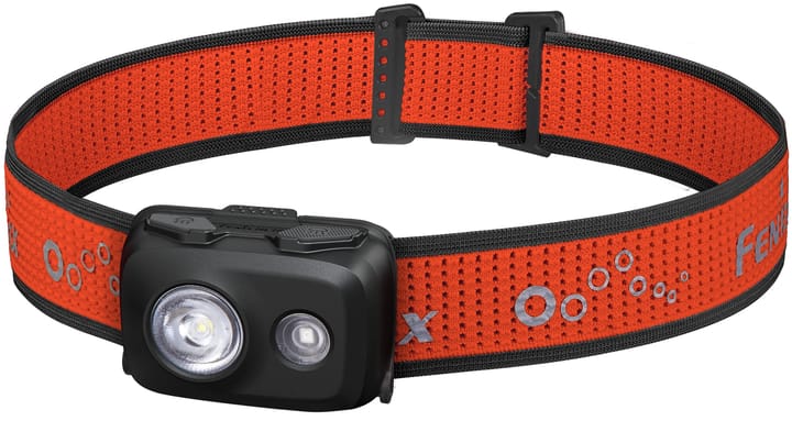 Fenix Fenix Hl16 Hodelykt Led Sort Lett Hodelykt Med Hvitt Og Rødt Lys Fenix
