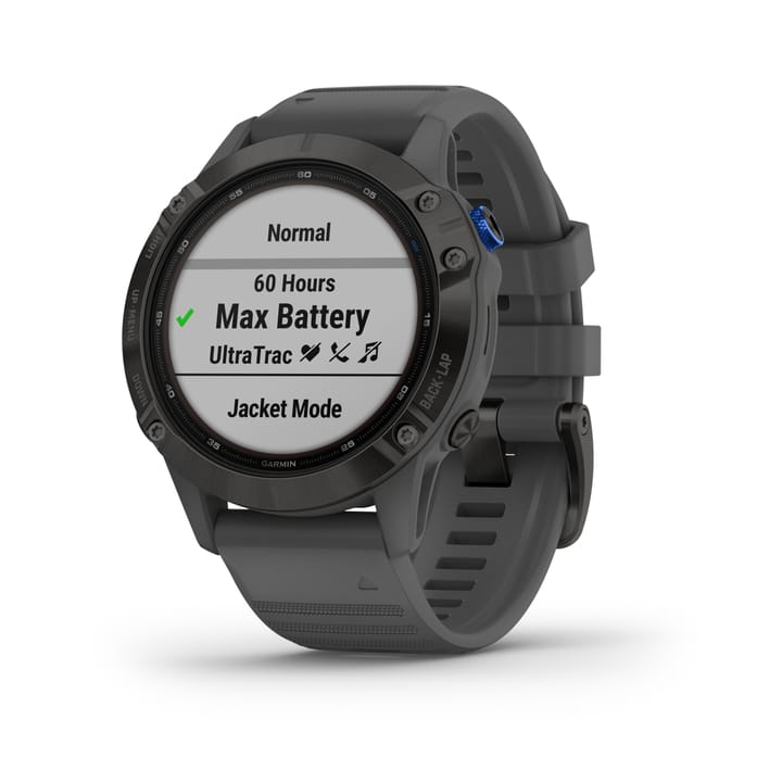 Garmin Fenix 6 Pro Solar Slate Gray W/Black Band Garmin Garmin Fenix 6 Pro Solar Slate Gray W/Black Band Garmin