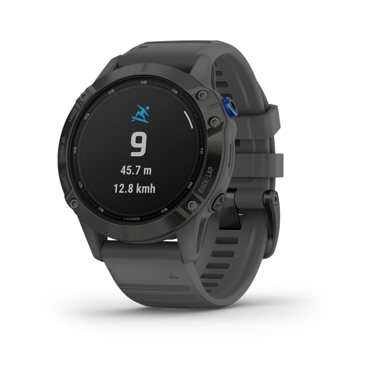Garmin Fenix 6 Pro Solar Slate Gray W/Black Band Garmin Garmin Fenix 6 Pro Solar Slate Gray W/Black Band Garmin