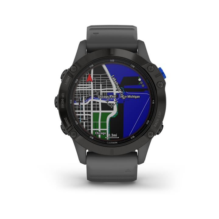 Garmin Fenix 6 Pro Solar Slate Gray W/Black Band Garmin Garmin Fenix 6 Pro Solar Slate Gray W/Black Band Garmin