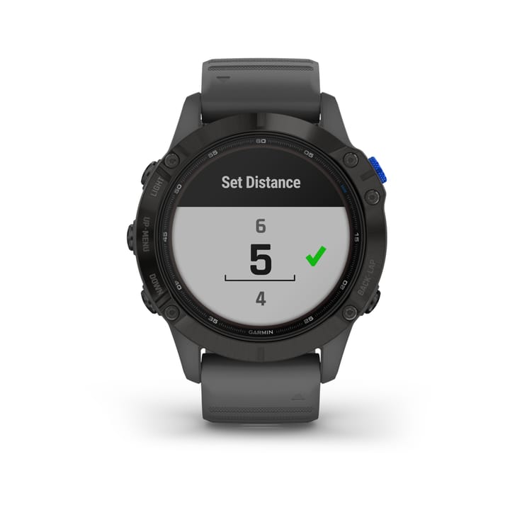 Garmin Fenix 6 Pro Solar Slate Gray W/Black Band Garmin Garmin Fenix 6 Pro Solar Slate Gray W/Black Band Garmin