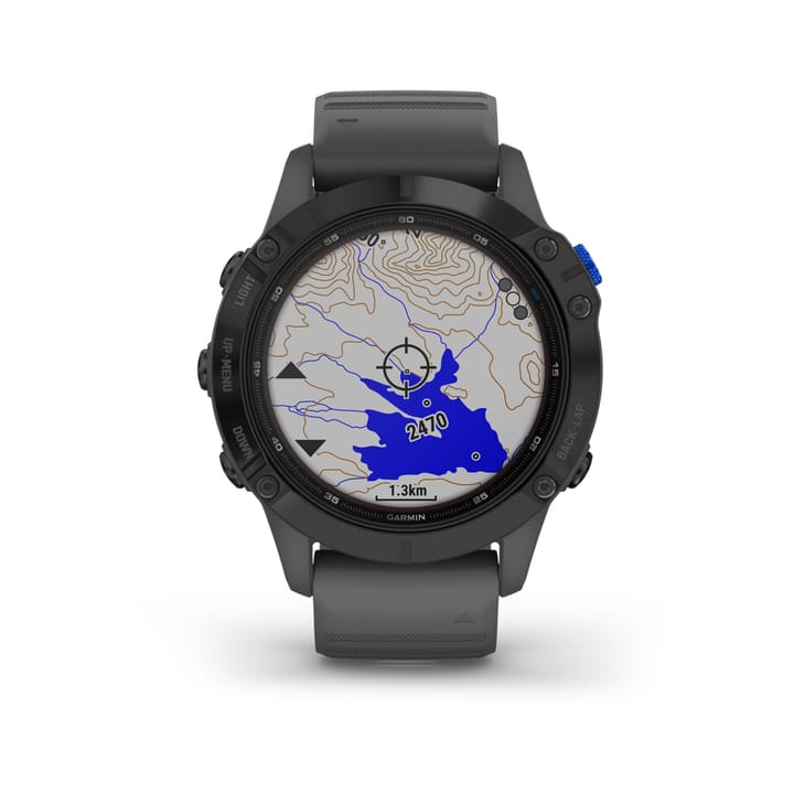 Garmin Fenix 6 Pro Solar Slate Gray W/Black Band Garmin Garmin Fenix 6 Pro Solar Slate Gray W/Black Band Garmin