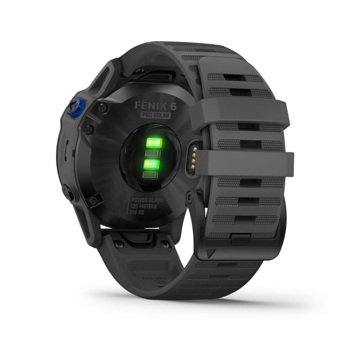 Garmin Fenix 6 Pro Solar Slate Gray W/Black Band Garmin Garmin Fenix 6 Pro Solar Slate Gray W/Black Band Garmin