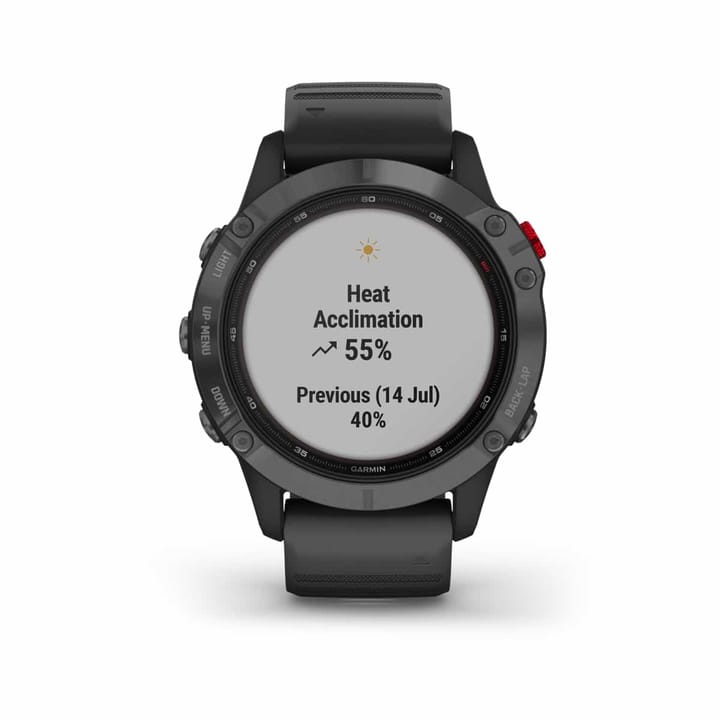Garmin Fenix 6 Pro Solar Slate Gray W/Black Band Garmin Garmin Fenix 6 Pro Solar Slate Gray W/Black Band Garmin