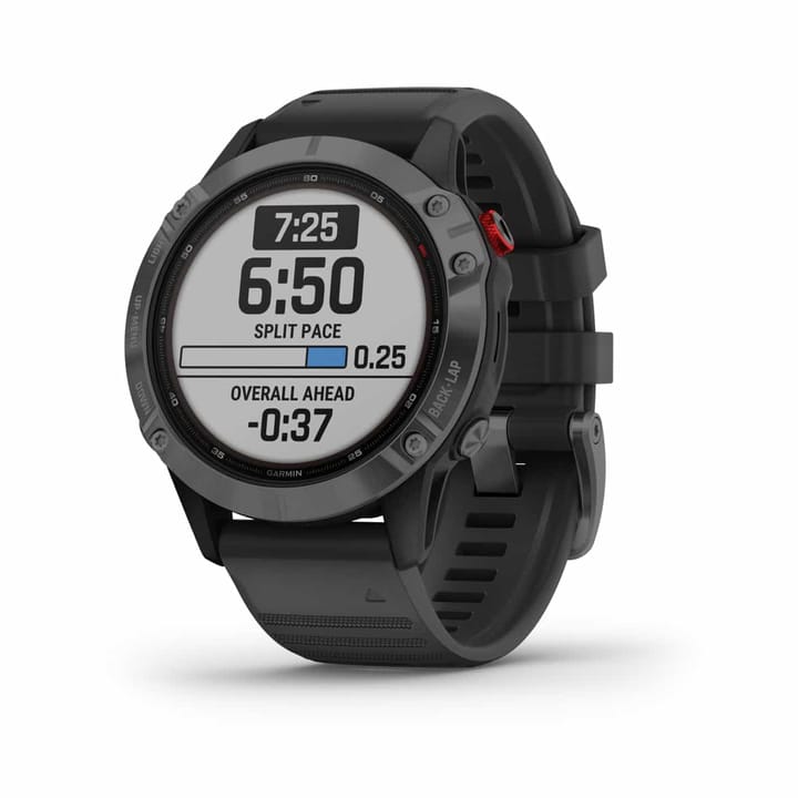 Garmin Fenix 6 Pro Solar Slate Gray W/Black Band Garmin Garmin Fenix 6 Pro Solar Slate Gray W/Black Band Garmin