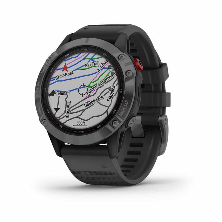 Garmin Fenix 6 Pro Solar Slate Gray W/Black Band Garmin Garmin Fenix 6 Pro Solar Slate Gray W/Black Band Garmin