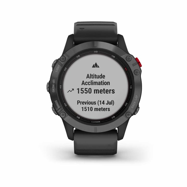Garmin Fenix 6 Pro Solar Slate Gray W/Black Band Garmin Garmin Fenix 6 Pro Solar Slate Gray W/Black Band Garmin